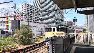 【高速通過】EF65高槻駅通過