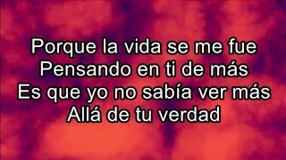 Porque la vida se me fue - Dvicio (tiempo limite) con letra