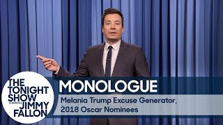 Melania Trump Excuse Generator, 2018 Oscar Nominees