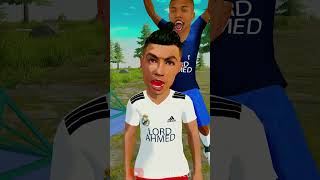 HELP RONALDO LIFT 👀 VS Messi 3D ANIMATION #shorts
