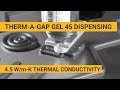 Demonstration of a Thermally Conductive Gel | THERM-A-GAP™ GEL 45 | Chomerics | Parker Hannifin