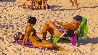 🔥 Very Hot BIKINI Walking Tour Ipanema Beach in Rio de Janeiro, Brazil Beach Walk 2024
