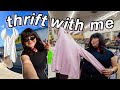 thrifting for SPRING at a cheap thrift store! *plus size*