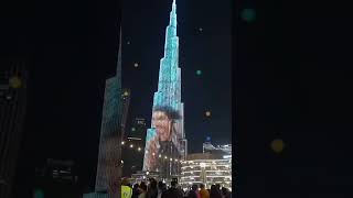 Pathaan takes over Burj Khalifa | Shah Rukh Khan | In Cinemas on 25 Jan 2023 #pathaan #srk #shorts