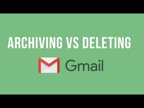 G Suite Training: Archiving vs deleting messages in Gmail G Suite Training: Archiving vs deleting messages in Gmail