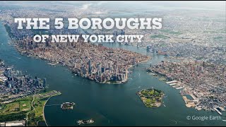 The 5 Boroughs of New York City — A Narrated 4K Aerial Tour