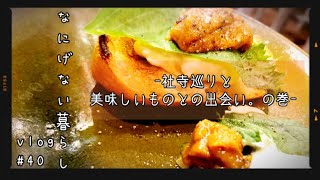 【暮らしvlog】東京都文京区・新宿区/パワースポット巡り/カフェ/グルメ/40代主婦