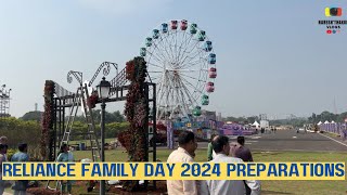 Reliance Family Day 2024 Carnival Preparations | RFD 2024 | Reliance Corporate Park (RCP) Ghansoli