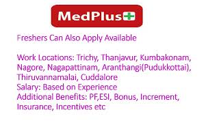 Pharmacist Jobs at MedPlus