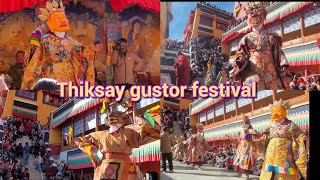 The Colorful Thiksay Gustor Festival in Ladakh🏤 2 days# trending#leh🙏