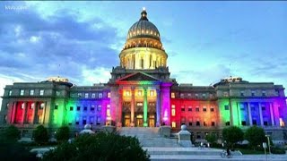 Boise Pride reaches fundraising goal to light Statehouse from afar