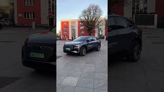 Audi etron Q4 40 overview. Beautiful sport electric car.