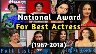 Every National Film Award For Best Actress |  National Award Winners Full List