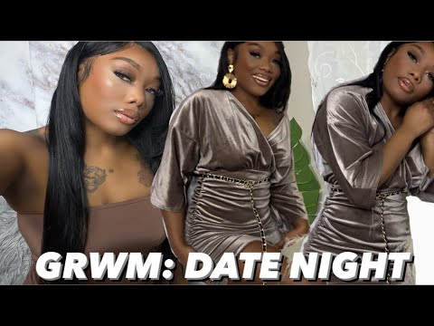 Full Grwm For Date Night Hair Makeup Outfit Youtube