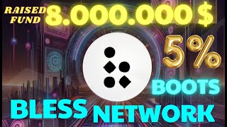 Làm Thế Nào Để Nhận 5% BOOTS SỨC MẠNH KHAI THÁC Trong BLESS NETWORK - Kèo Airdrop Gọi Vốn 8 Triệu Đô