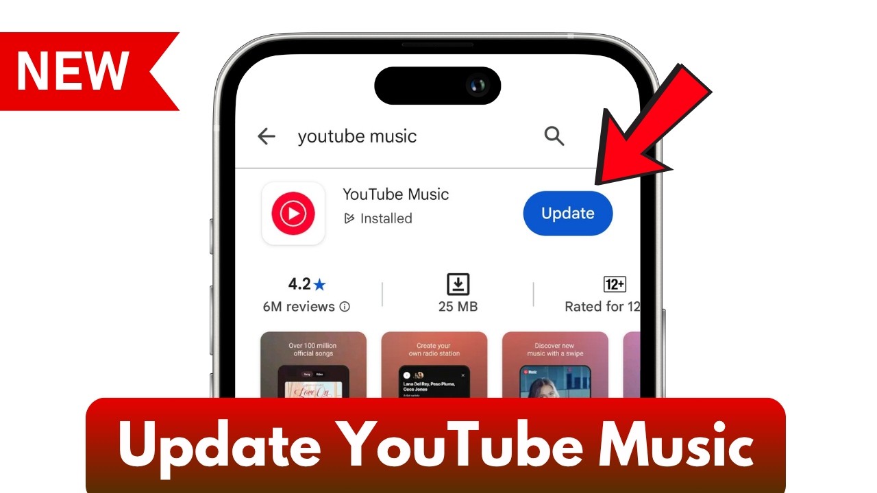 How To Update Youtube Music On Android Iphone 2025 Youtube