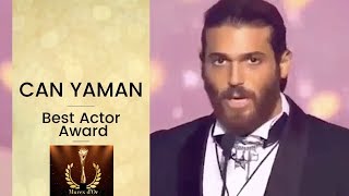 Can Yaman ❖ Speaking English \u0026 Arabic ❖  Murex d’Or Best Actor Award  ❖ English ❖  2019