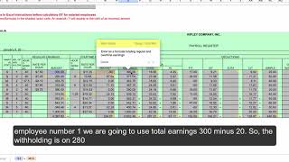 ACCT 032 Continuing Payroll Project Ch 4 Demo