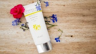 Testing Benton Papaya - D Sun Cream Skincare  Review, Demo \u0026 Experience | CORRIE V