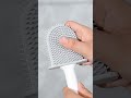 Breathable Toilet Brush Water Leak Proof with Base Silicone  Head Flexible Soft Bristles Brush