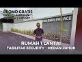 Rumah Kamar 3 Dalam Komplek Ada Security Di Medan Johor | Eka Budi Palace