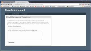 Using the CodeSmith Insight Client