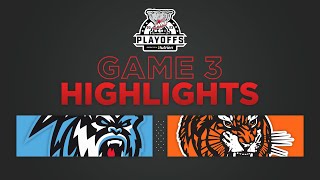 WHL Playoffs Highlights: ICE (7) at Tigers (2) - April 4, 2023