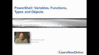 "PowerShell: Variables, Functions, Types and Objects" tutorial intro