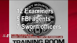 WATCH: Inside look at FBI regional computer forensics lab