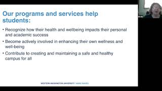 Counseling, Health, and Wellness Information Session