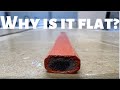 Why a carpenters pencil is flat (Construction knowledge)