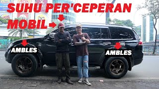 CEPERIN MOBIL DIESEL PAKAI LOWERING KIT,GAWAT KEREN BANGET !! #mobildiesel #modifikasipajero