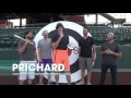 Dude Perfect VS. Kris Bryant & Mike Moustakas  Home Run Derby FACEOFF