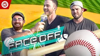 Dude Perfect VS. Kris Bryant & Mike Moustakas | Home Run Derby FACEOFF