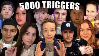 ASMR 5,000 TRIGGERS WITH FRIENDS | Epic 500k Special Collab