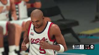 USA 1996 vs CANADA 2024 Olympics Team