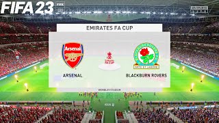 FIFA 23 | Arsenal vs Blackburn Rovers - The Emirates FA Cup - PS5 Gameplay