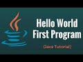 My First Java Program – Hello, World! 🚀
