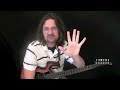 major modes on guitar lesson sample