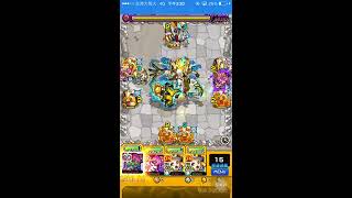 【台湾版モンスト】激究極 降臨戰場的百臂之災  赫卡同克瑞斯 雙運 S RANK 日常疊運組合