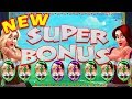 ☆NEW SLOT☆ RARE SUPER BONUS TRIGGERED! Heidi and Hannah's Bier Haus Slot Big Win