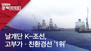 날개단 K-조선, 고부가·친환경선 '1위'