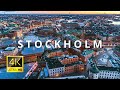 Stockholm, Sweden 🇸🇪 in 4K ULTRA HD 60FPS Video by Drone