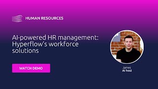 Hyperflow in action  AI powered HR Management