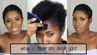 Pin Curls On My Pixie Cut Relaxed Short Hair Hair Tutorial