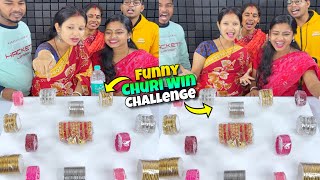 Churi Win Bottle Flip Game Funny Challenge With Family