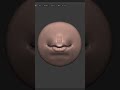 blenderで簡単に唇をスカルプトモデリング