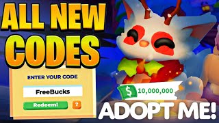 ❄️NEW❄️ ALL WORKING CODES FOR ADOPT ME IN DECEMBER 2024! ROBLOX ADOPT ME CODES