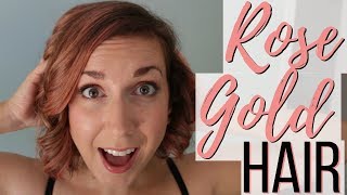 How To Color Hair Pastel Pink Easy One Step With Overtone