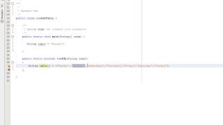 Java Validation: Lookup table